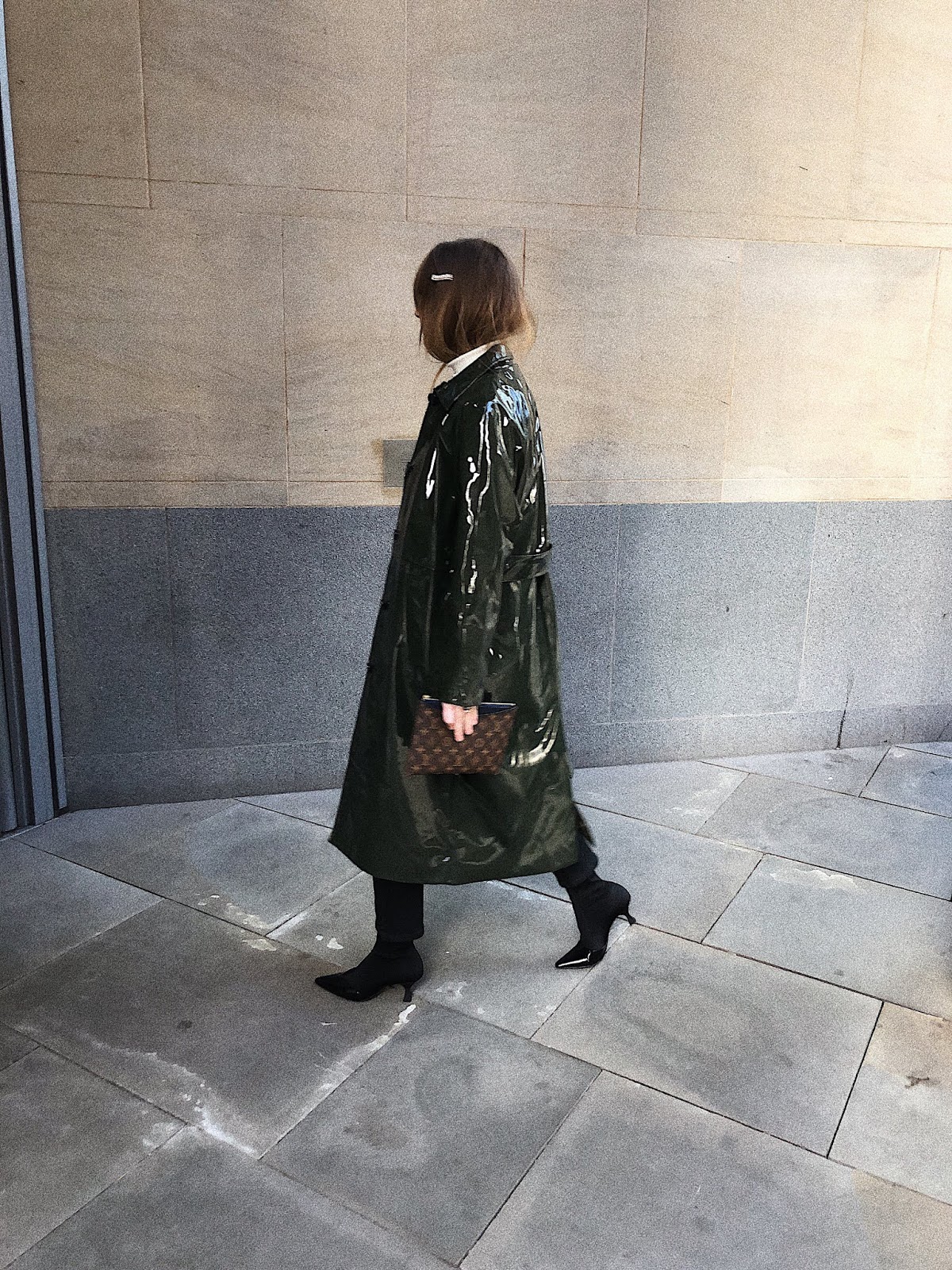 pvc mac coat