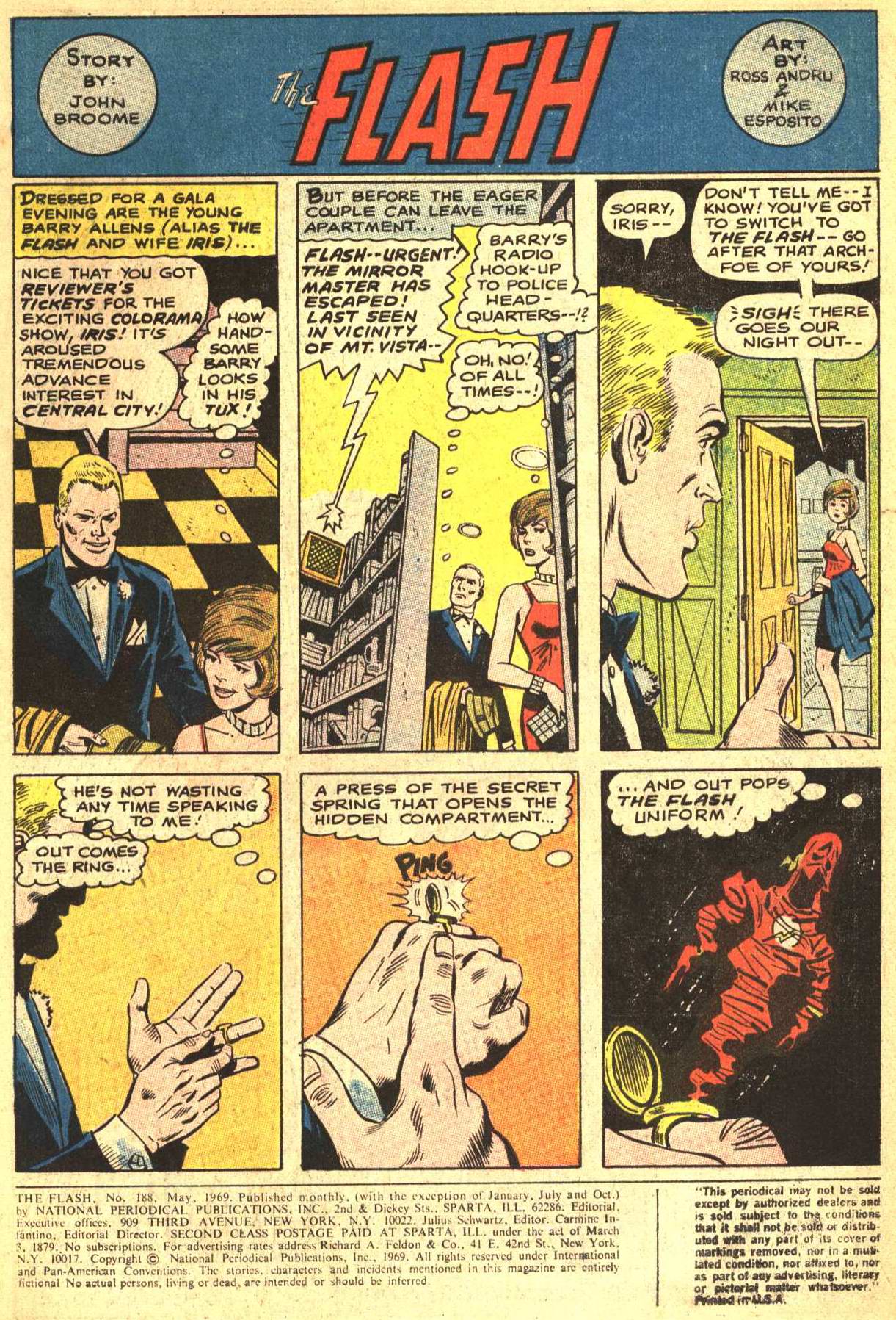 Read online The Flash (1959) comic -  Issue #188 - 3