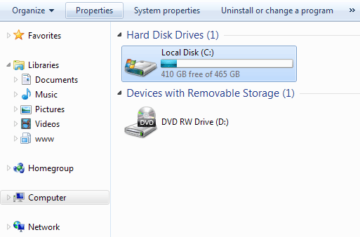 local disk c is full local disk c is full