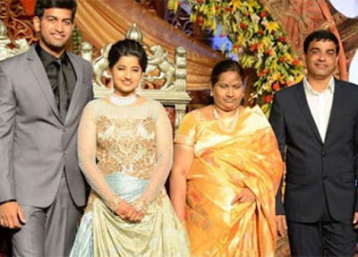 Dil-Raju-son-in-law-daughter-in-reception