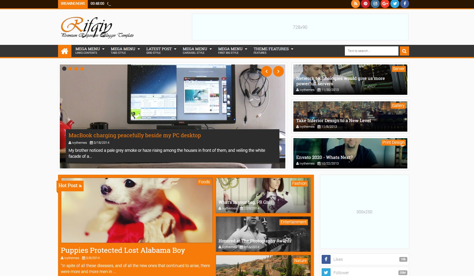 Share Template Rifqy cho Blogger - v1.35