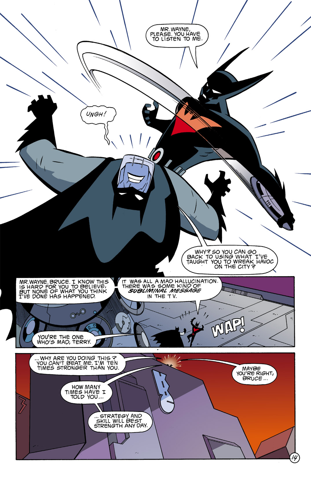Read online Batman Beyond [II] comic -  Issue #1 - 15