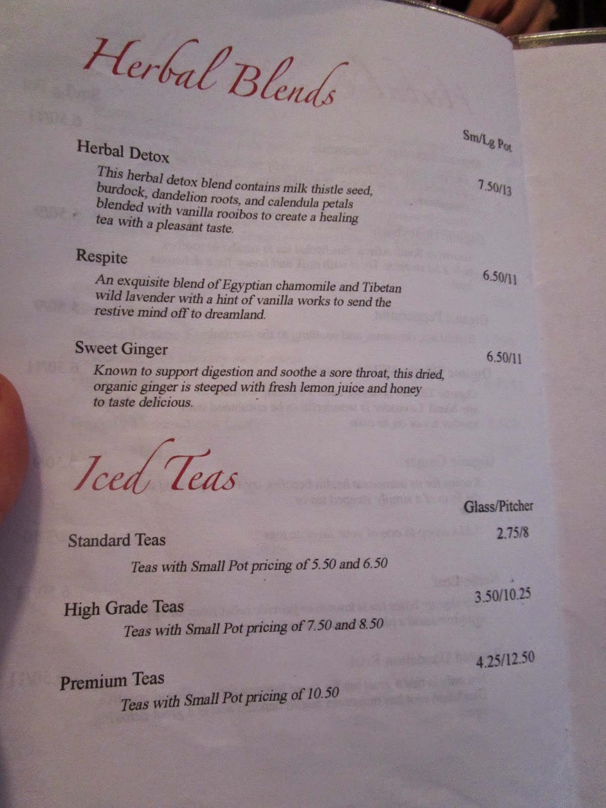 High Tea at Boise, East Village, NYC