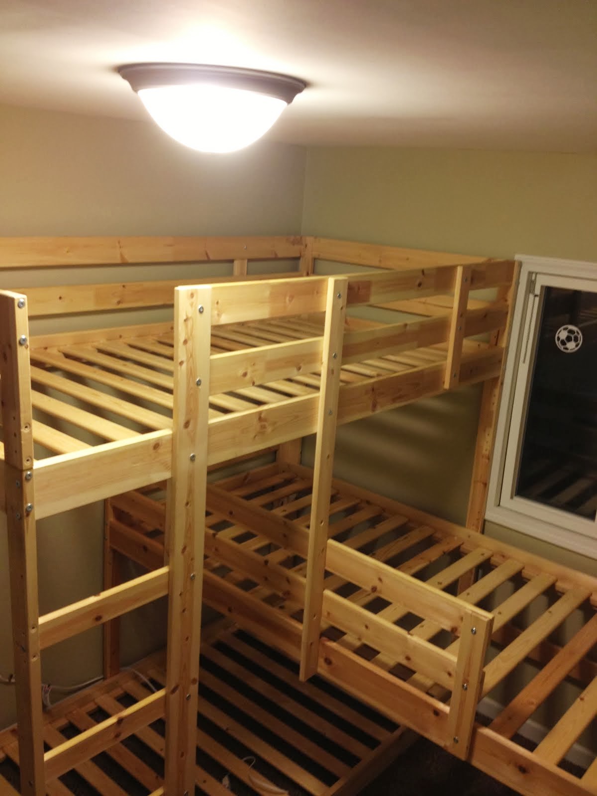 Triple Bunk Mydal Bunkbeds, 3 Bed Bunk Bed Ikea