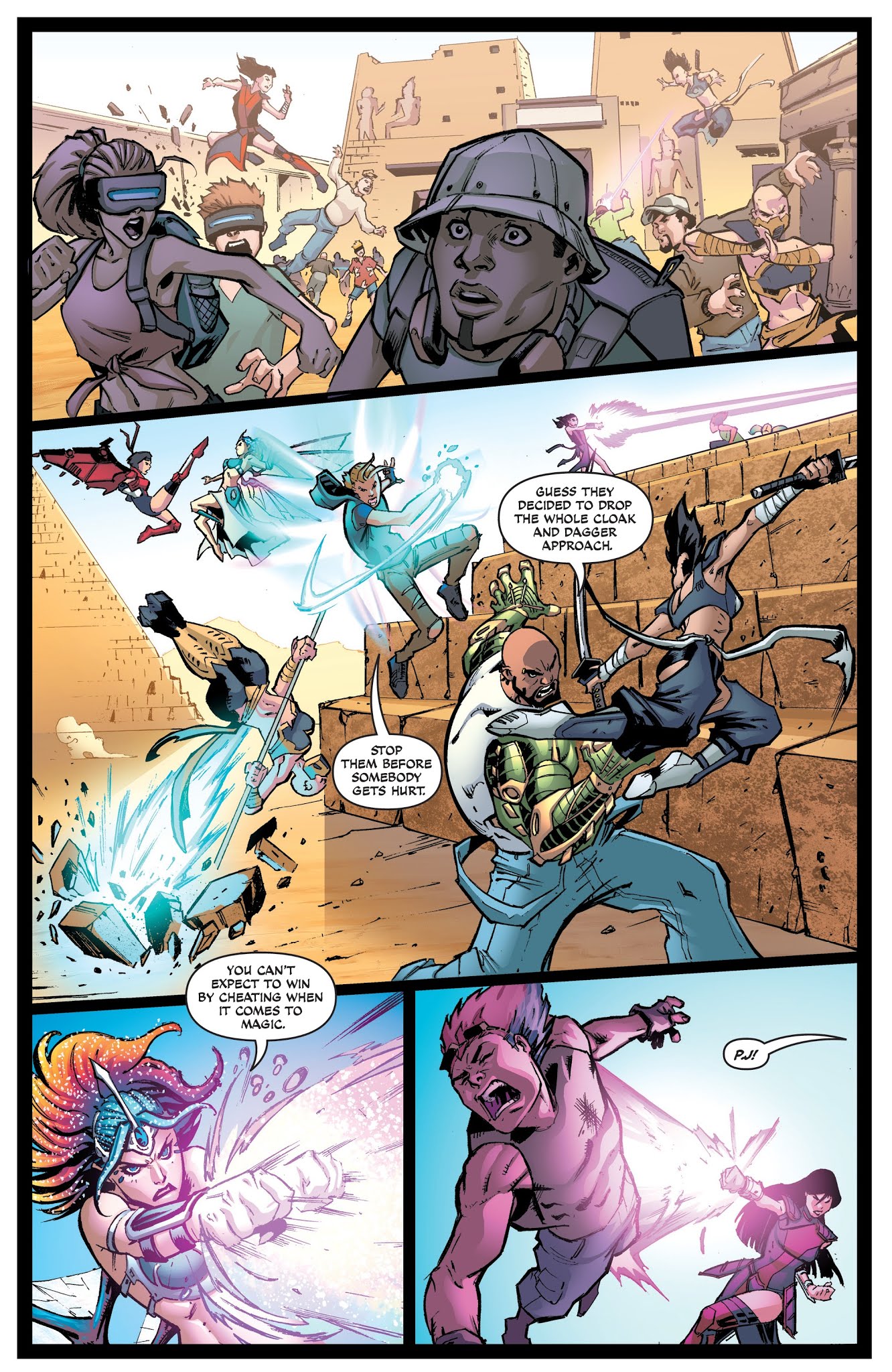 Read online Soulfire Vol. 7 comic -  Issue #4 - 17