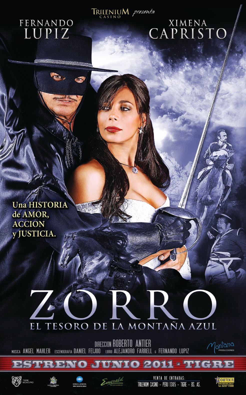 Blog del TEATRO en Argentina EL ZORRO REGRESA CON UN MEGA ESPECTÁCULO AL TIGRE Blog del TEATRO en Argentina EL ZORRO REGRESA CON UN MEGA ESPECTÁCULO AL TIGRE