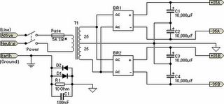 Dual Power Supply - Electronic Circuit