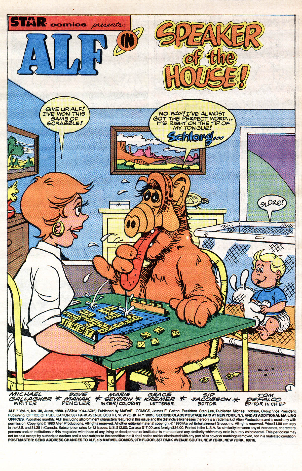 Read online ALF comic -  Issue #30 - 3