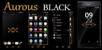 Xperia™ Aurous Black Theme
