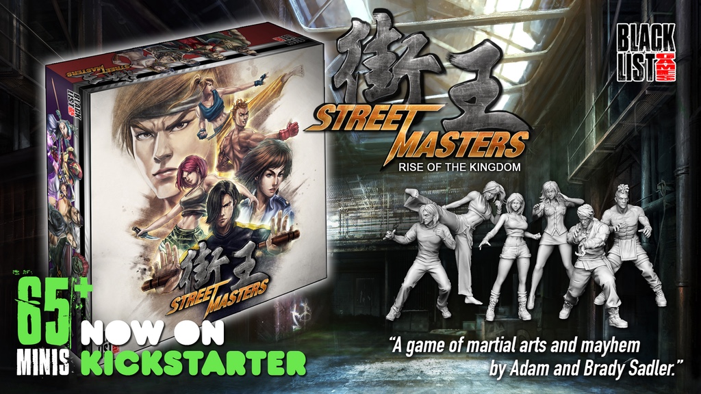 Tabletop Fix Blacklist Games New Street Masters Kickstarter