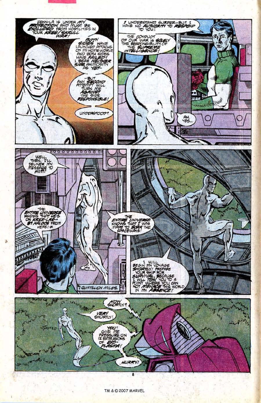 Silver Surfer (1987) Issue #7 #15 - English 12