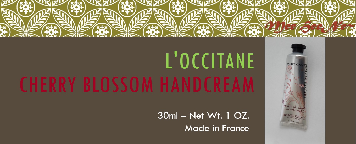 eBay Shop L'Occitane Cherry Blossom Hand Cream 30ml Creme Mains