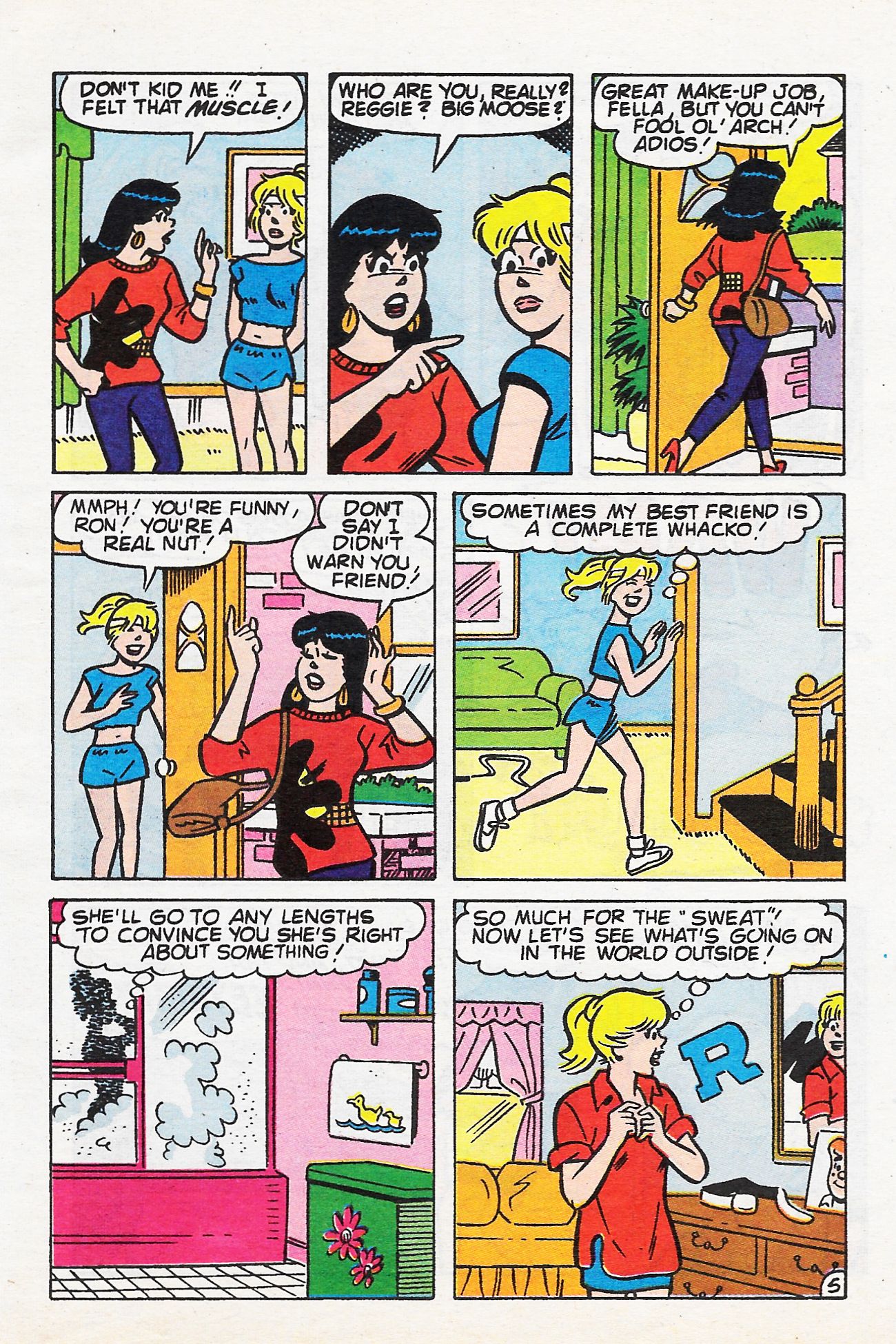 Read online Betty and Veronica Digest Magazine comic -  Issue #58 - 95