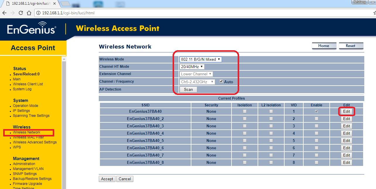 Cara Setting Access Point Engenius Eap350