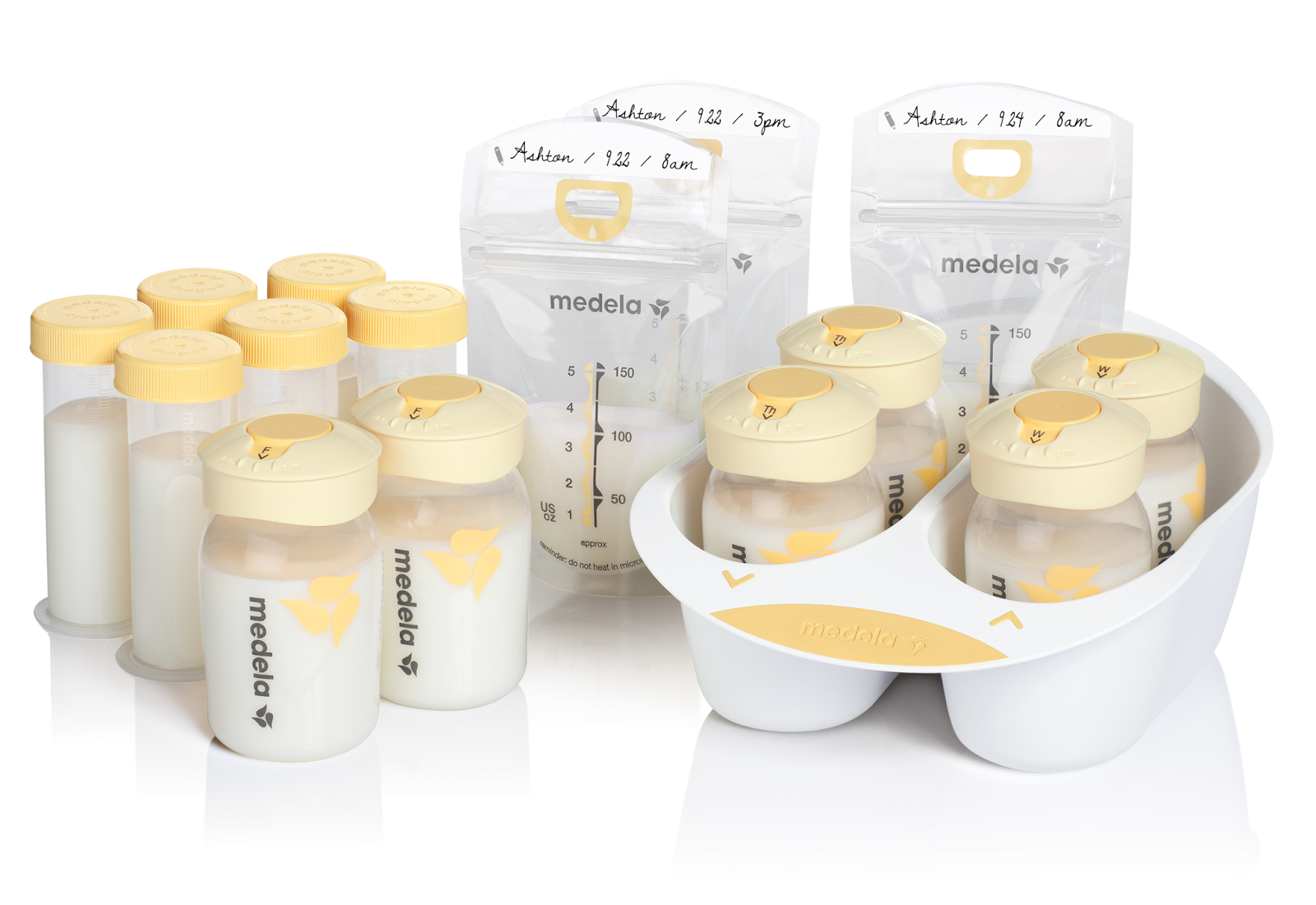 breast milk containers