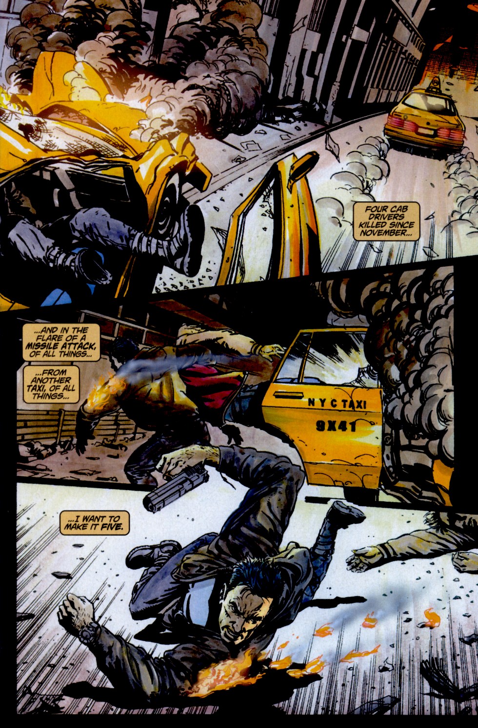 The Punisher (2001) issue 10 - Taxi Wars #02 - This Makes it Personal! - Page 2