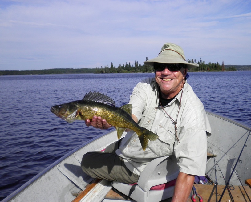 Bow Narrows Camp Blog on Red Lake Ontario: Anglers with the golden touch  for walleye