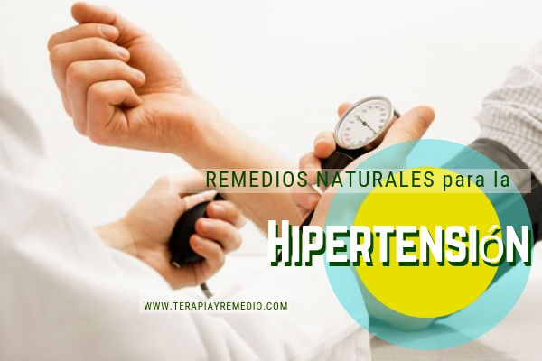 Remedios para la tension alta caseros