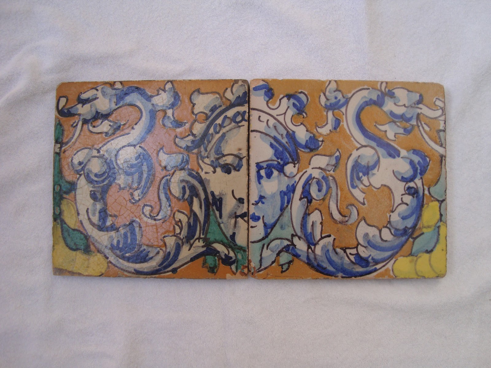 Azulejos antiguos, antiques tiles Daniel Gomez Rinaldi: Azulejos españoles