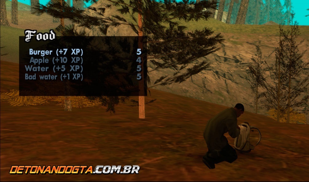 Detonando GTA Os Melhores Mods para GTA GTA SA Backpack Mod v2