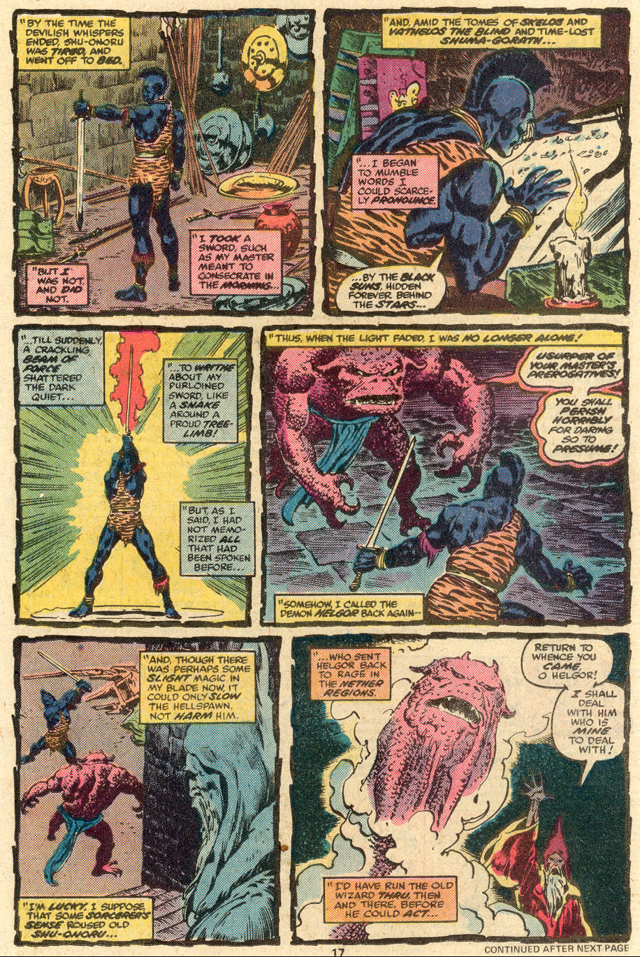 Read online Conan the Barbarian (1970) comic -  Issue #85 - 12