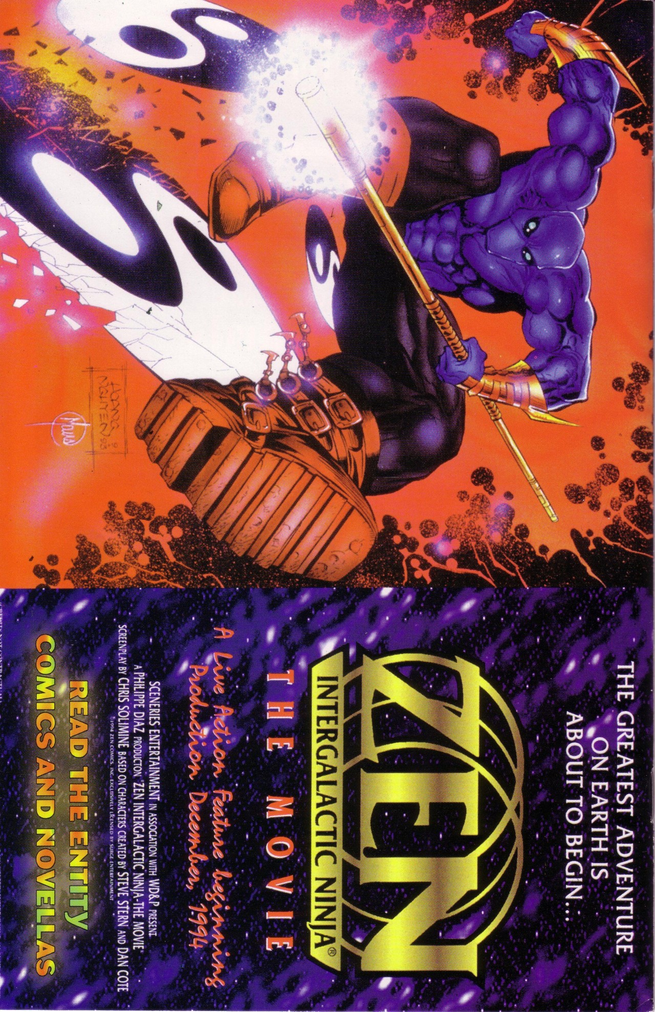 Read online Zen Intergalactic Ninja Color comic -  Issue #5 - 36