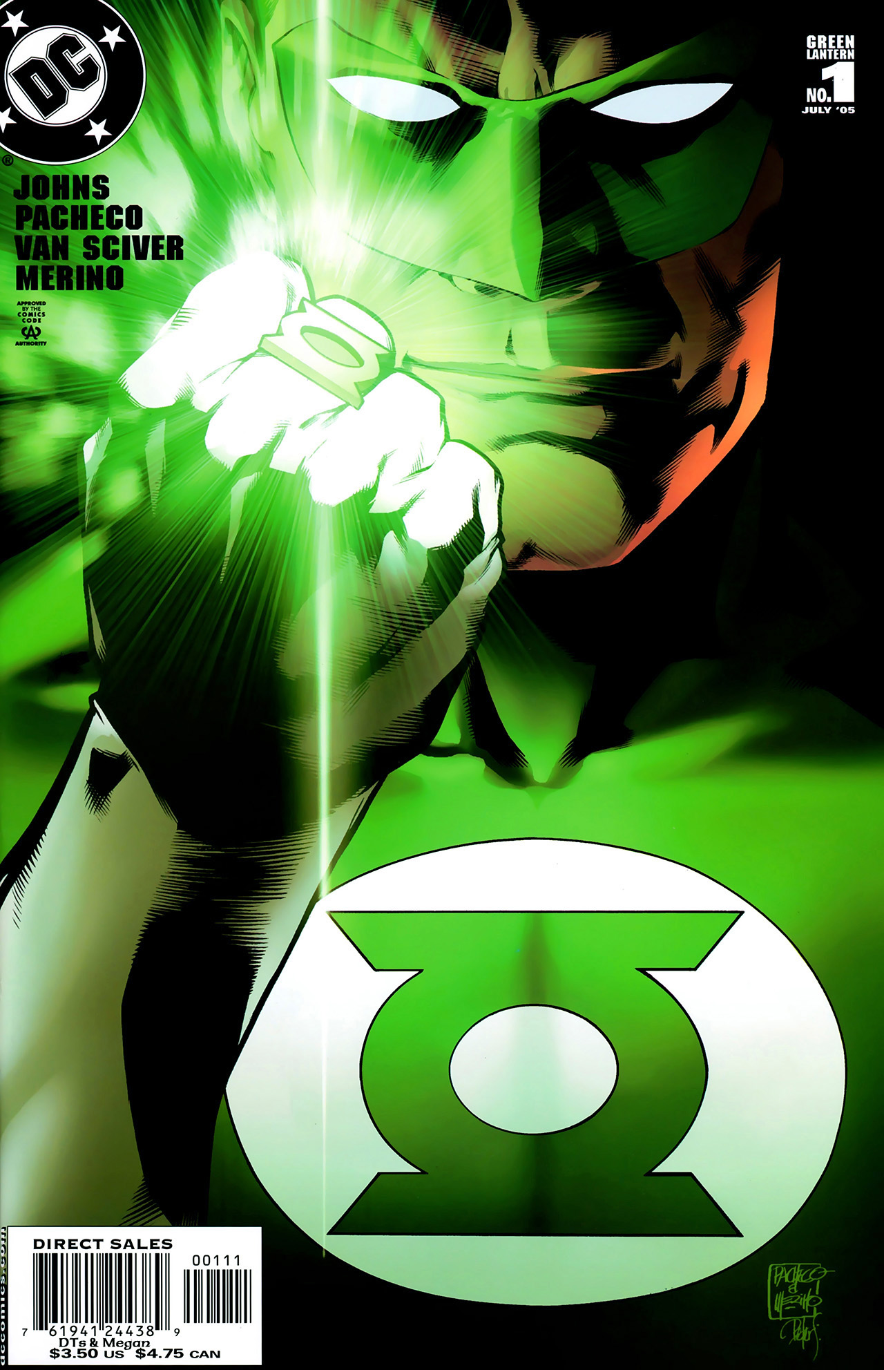 Green Lantern (2005) issue 1 - Page 1
