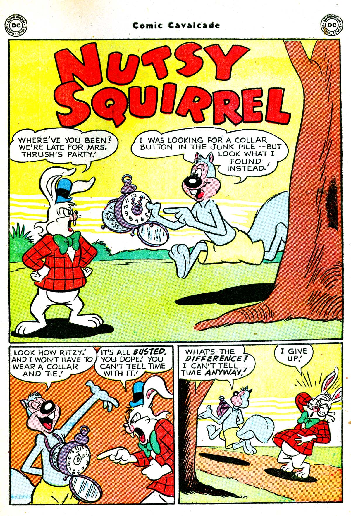 Read online Comic Cavalcade comic -  Issue #48 - 59