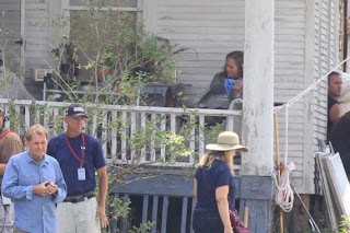 Primeras imágenes de Diane Lane y Laurence Fishburne en el rodaje de "Man of Steel"