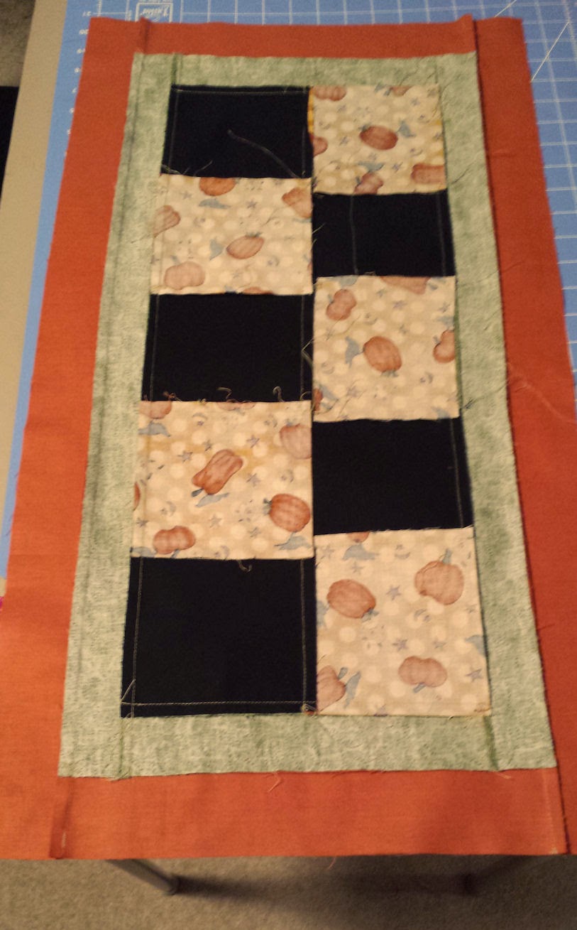 Twin Creek Primitives New Autumn Quilted Table Runner...