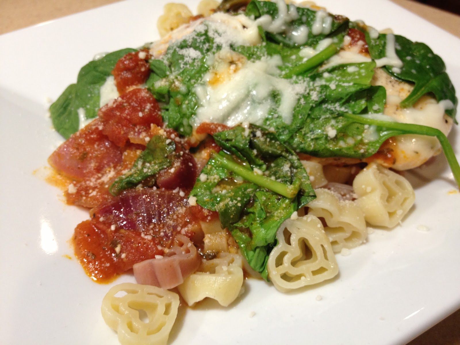 Italian Chicken with Spinach