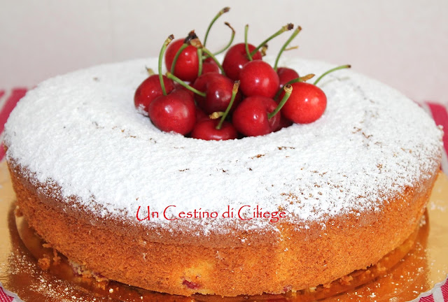 ciambella con ciliegie gluten free