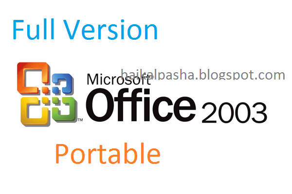 Go Blog 4u: Microsoft Office 2003 Portable