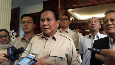 Teguran Prabowo Atas Pernyataan Arief Poyuono Yang Melanggar Etika