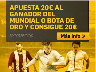 betfair consigue 20€ apostando ganador mundial bota oro Rusia 2018 betfair consigue 20€ apostando ganador mundial bota oro Rusia 2018