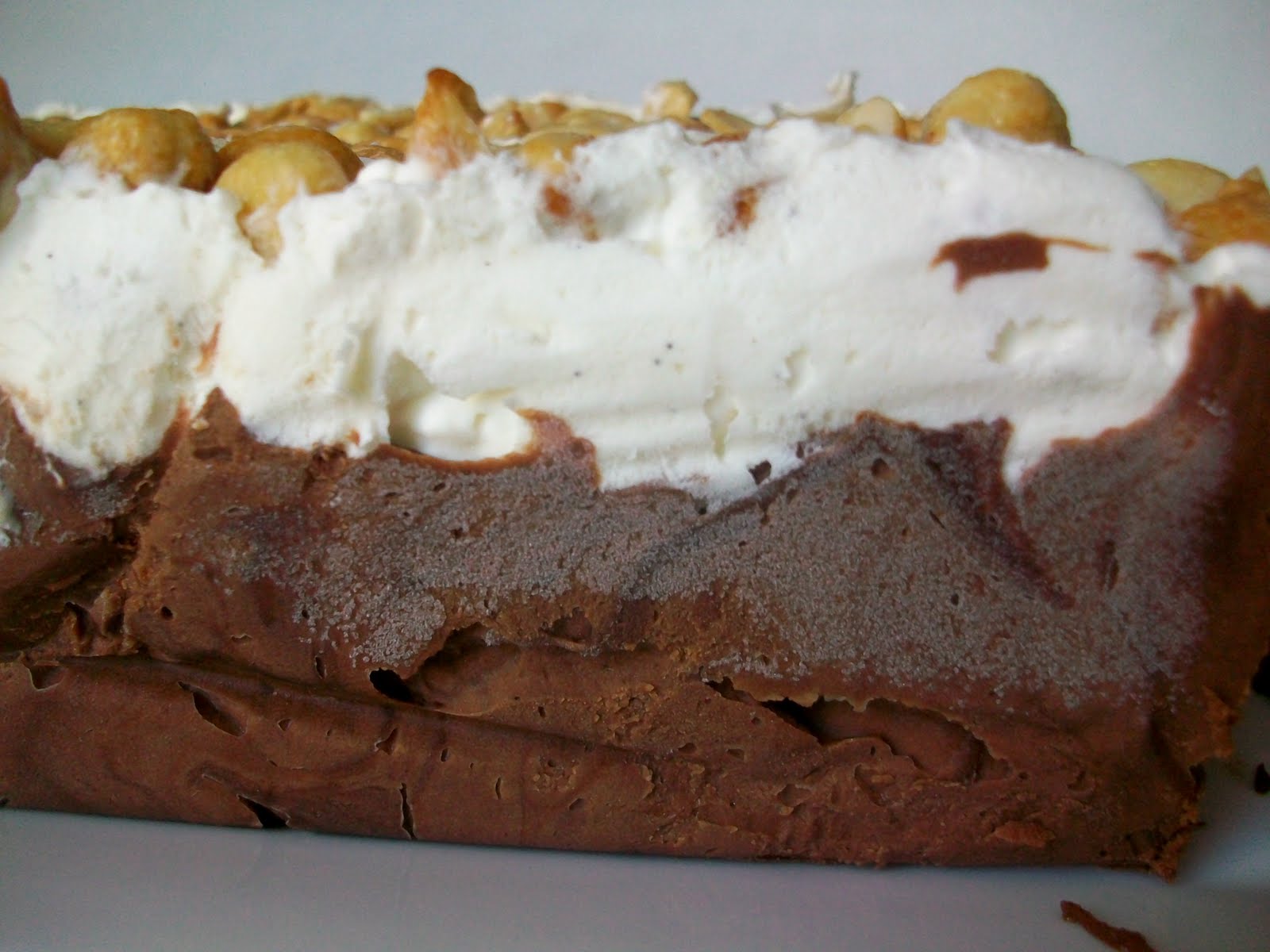 So I'm in Texas Now... Frozen Peanut Butter Chocolate Dessert Terrine