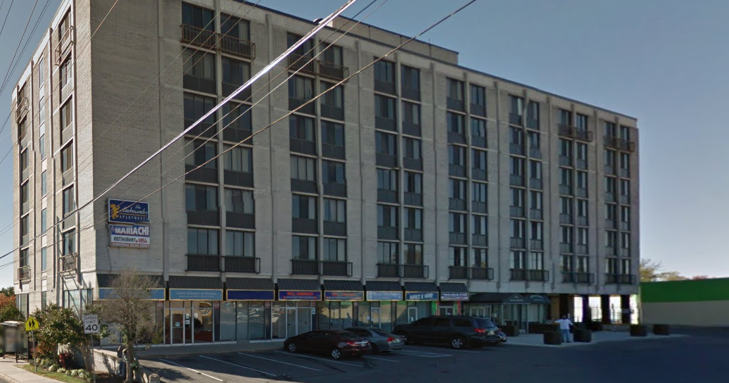 East MoCo Ambassador Apartments redevelopment appears to be at least