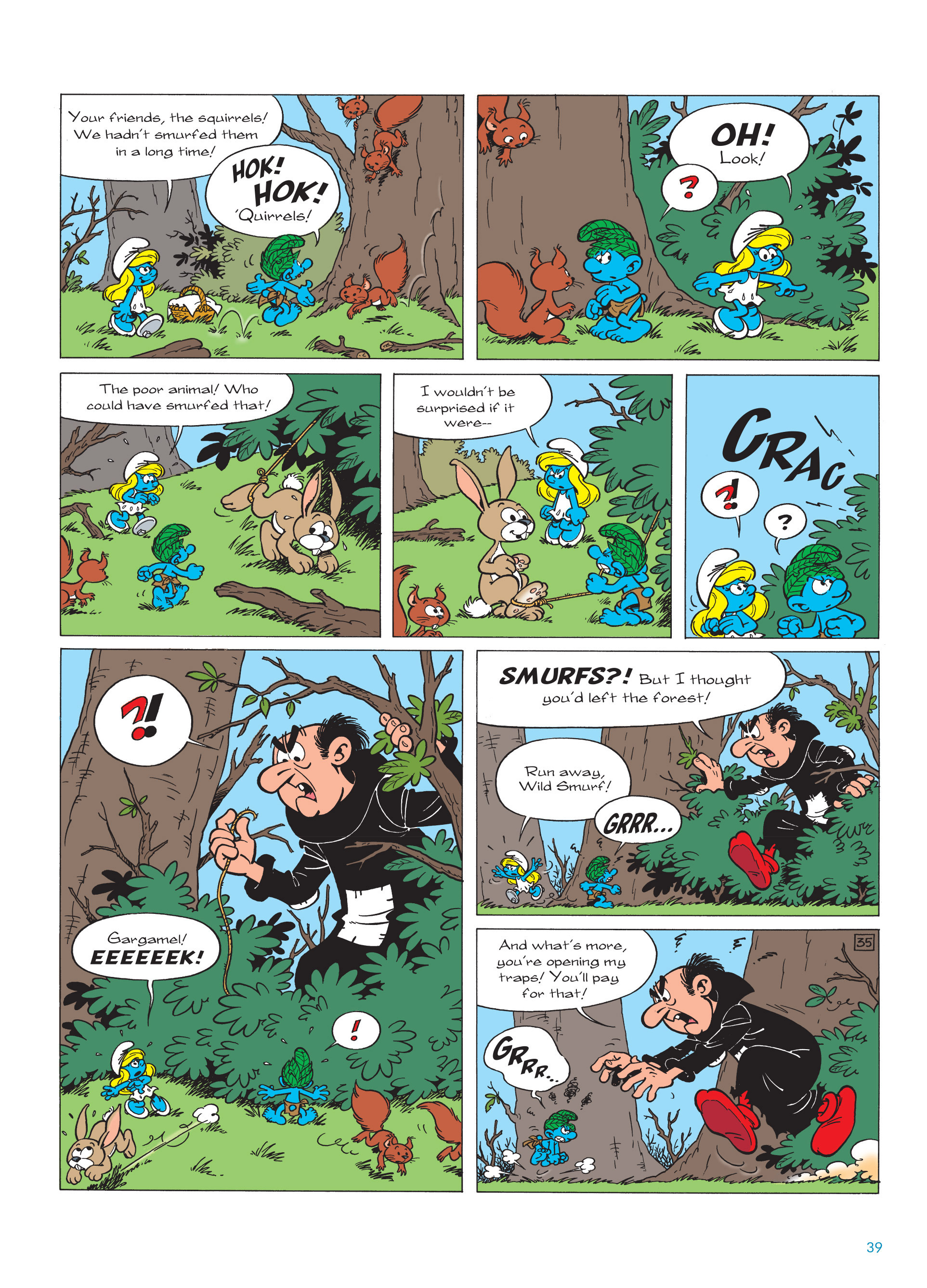 Read online The Smurfs comic -  Issue #21 - 39