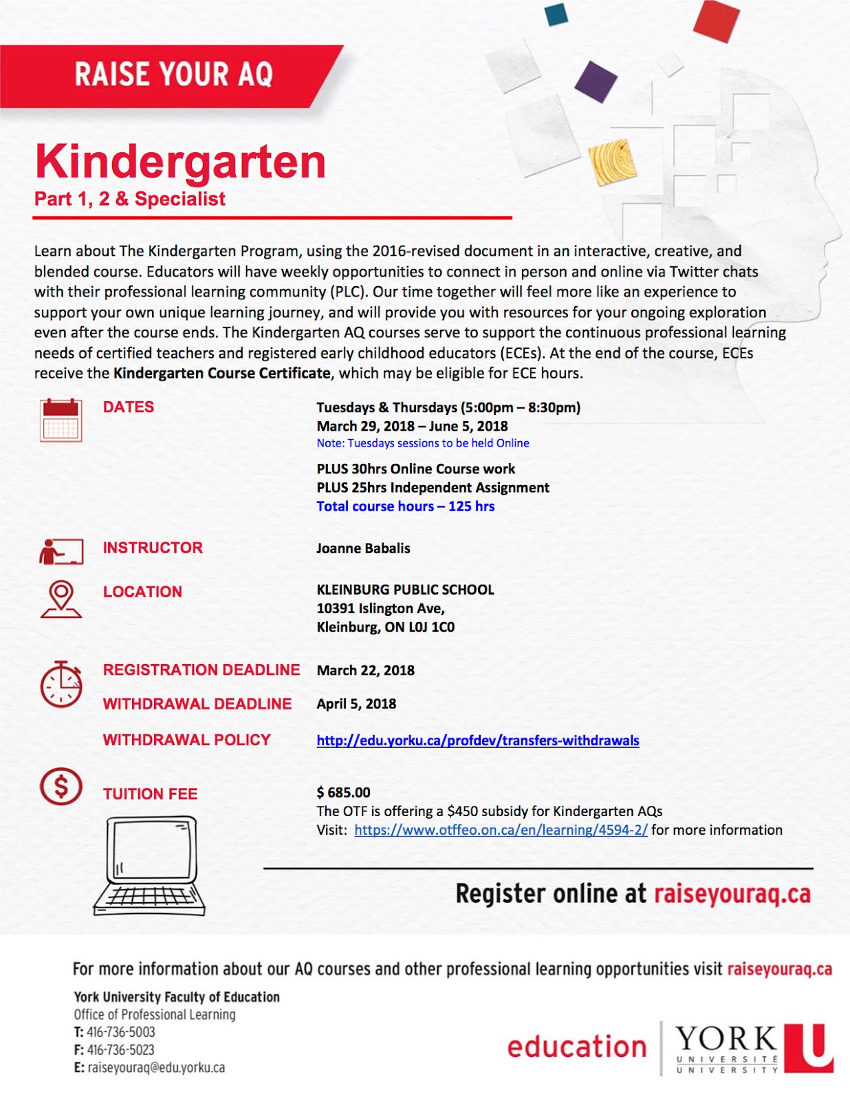 Transforming our Learning Environment into a Space of Possibilities