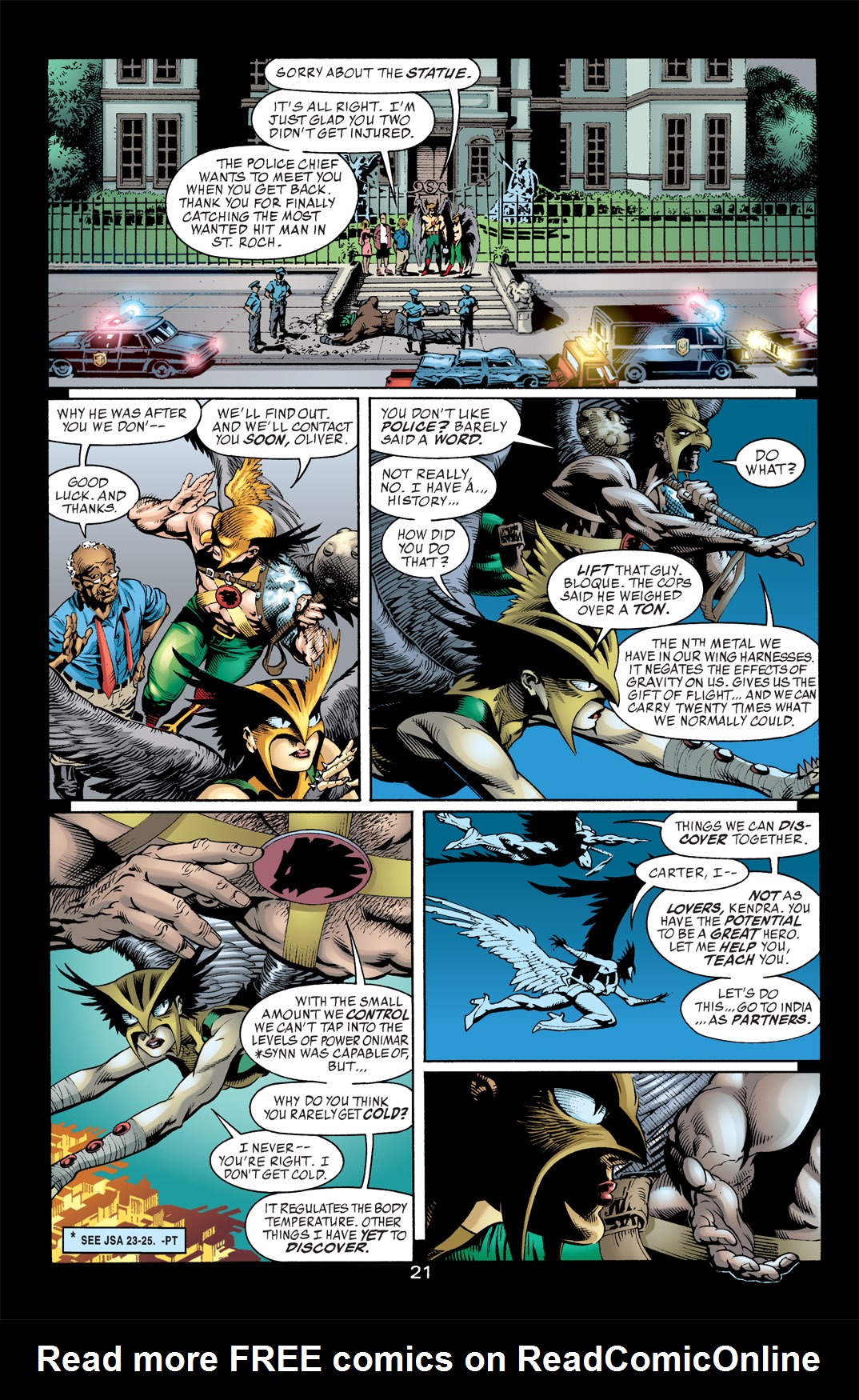 Hawkman (2002) Issue #1 #1 - English 21