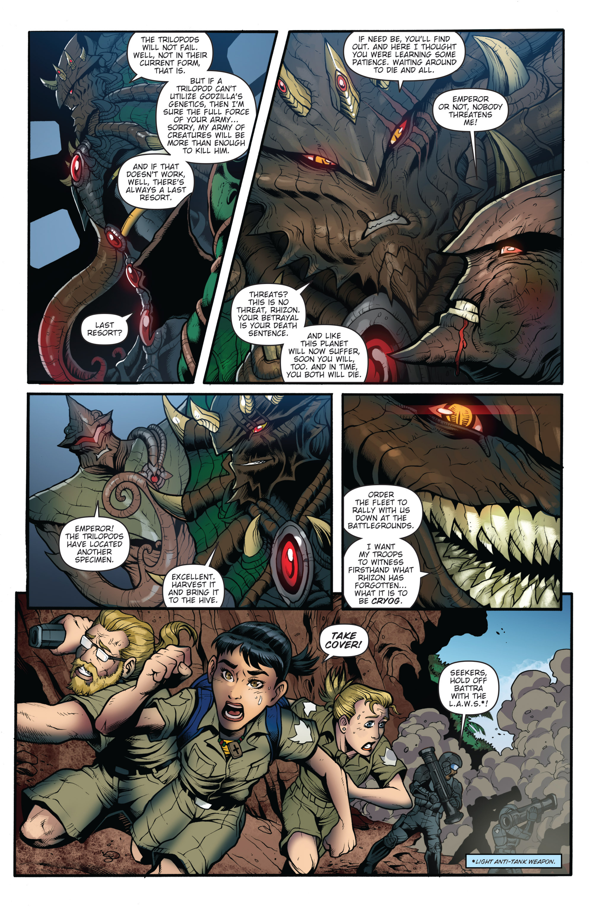 Read online Godzilla: Rulers of Earth comic -  Issue #23 - 10