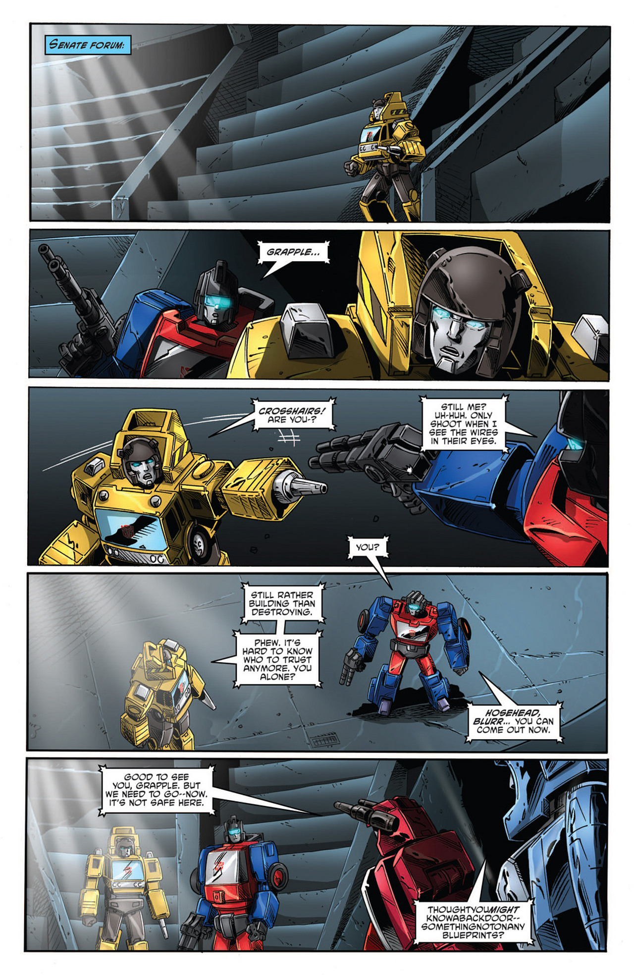 Read online The Transformers: Regeneration One comic -  Issue #88 - 12