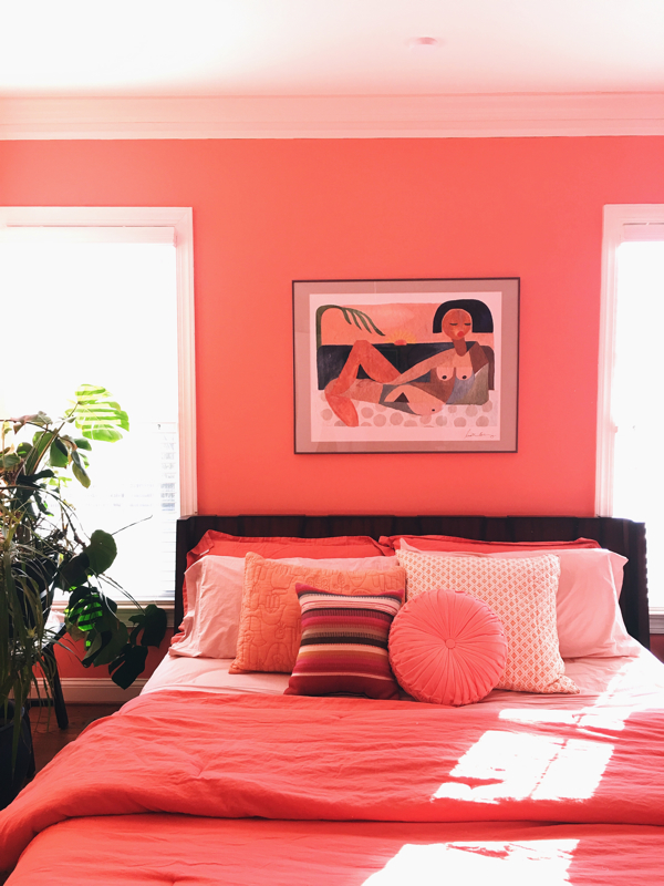 I Found The Perfect Art Piece for My Bedroom- design addict mom