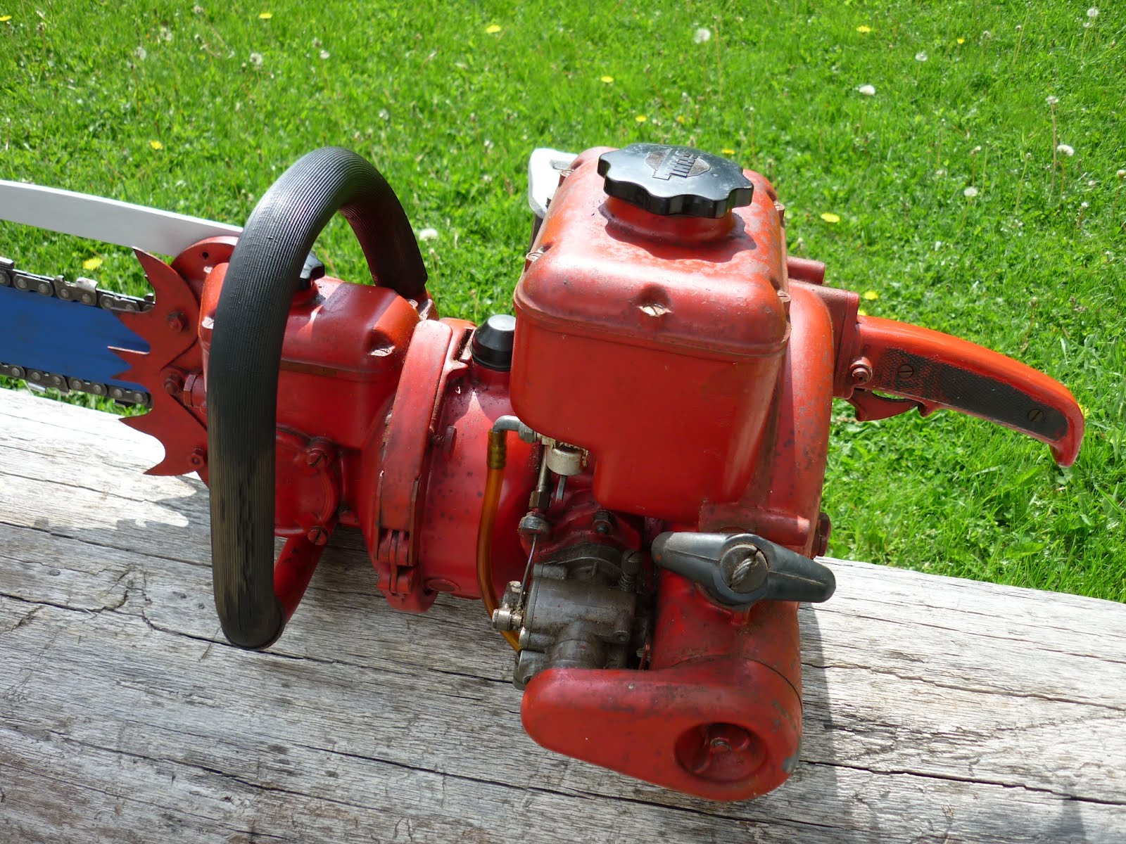 VINTAGE CHAINSAW COLLECTION STIHL BLK57 and STIHL BLK 58.