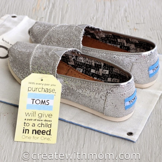 Create With Mom: TOMS for Kids and The One for One Movement