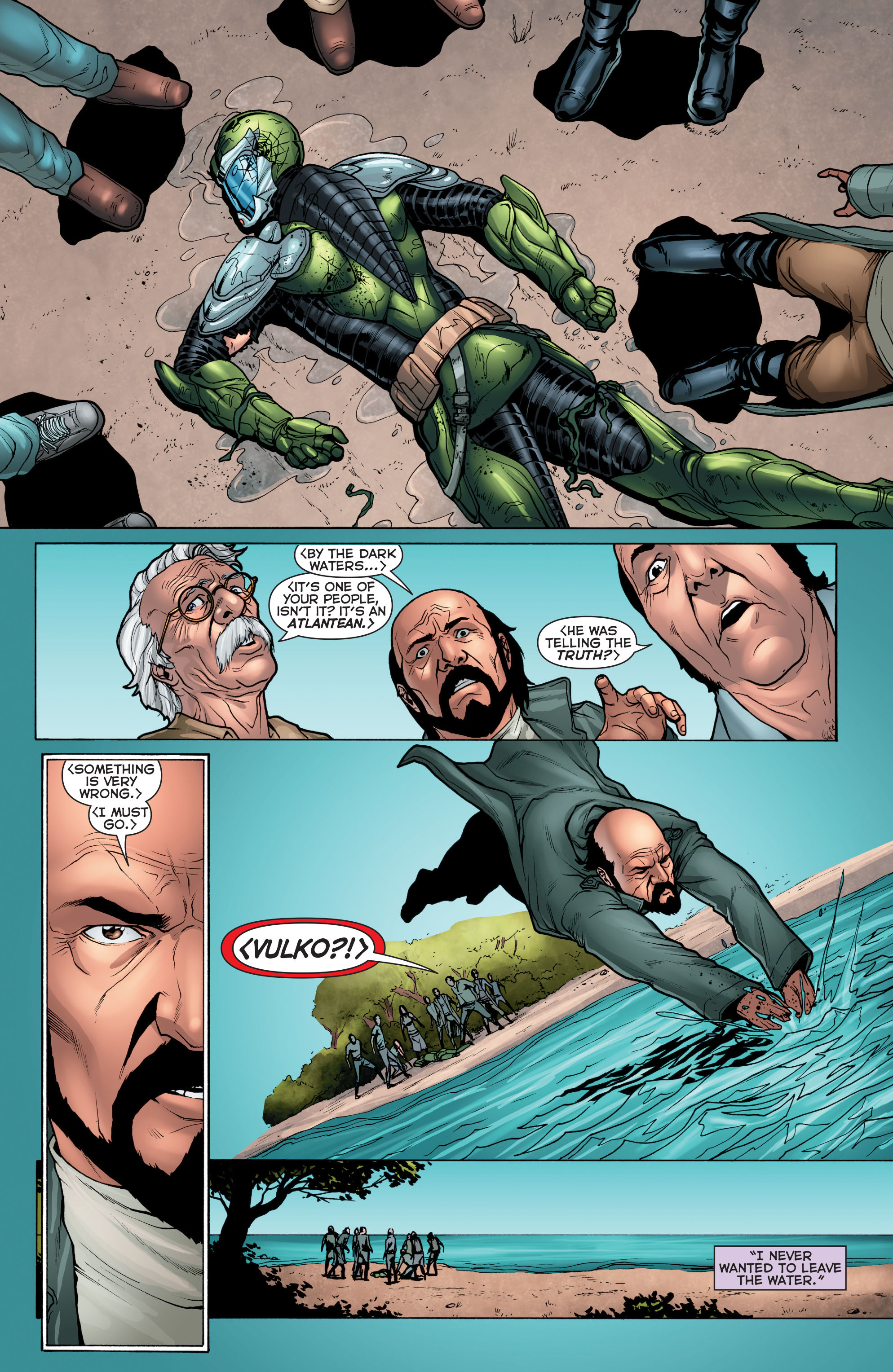 Read online Aquaman (2011) comic -  Issue #14 - 14