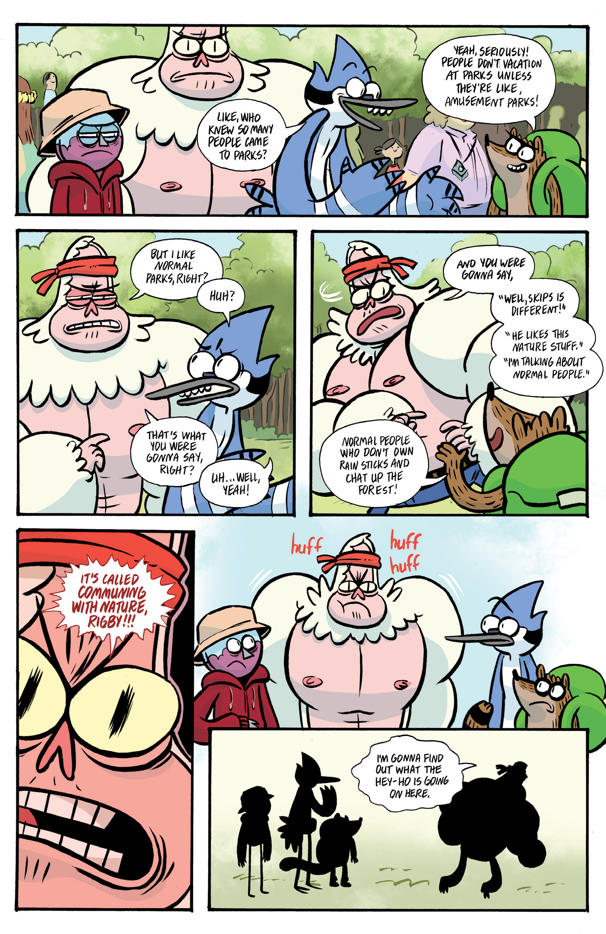 Read online Regular Show: Skips comic -  Issue #2 - 22