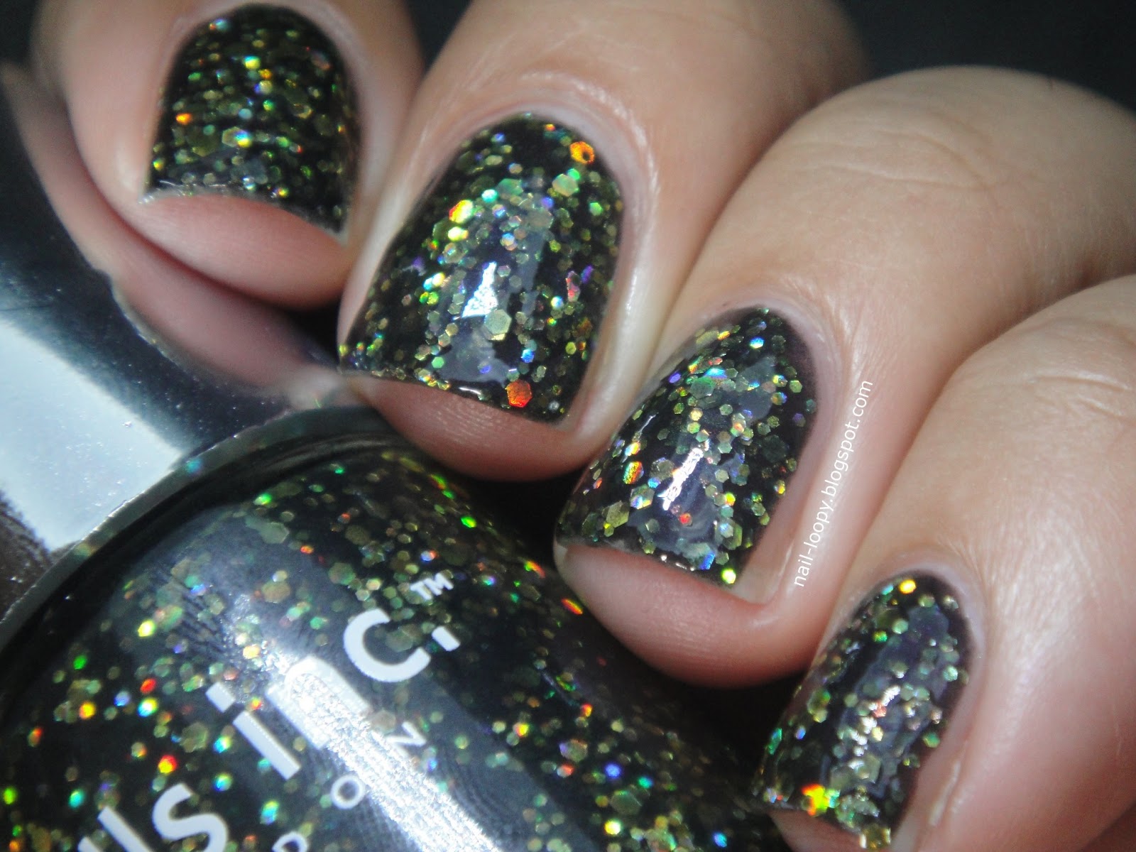 nail loopy NAILS INC GLITTER BOMB/STARTDUST COLLECTION SWATCHES & REVIEW