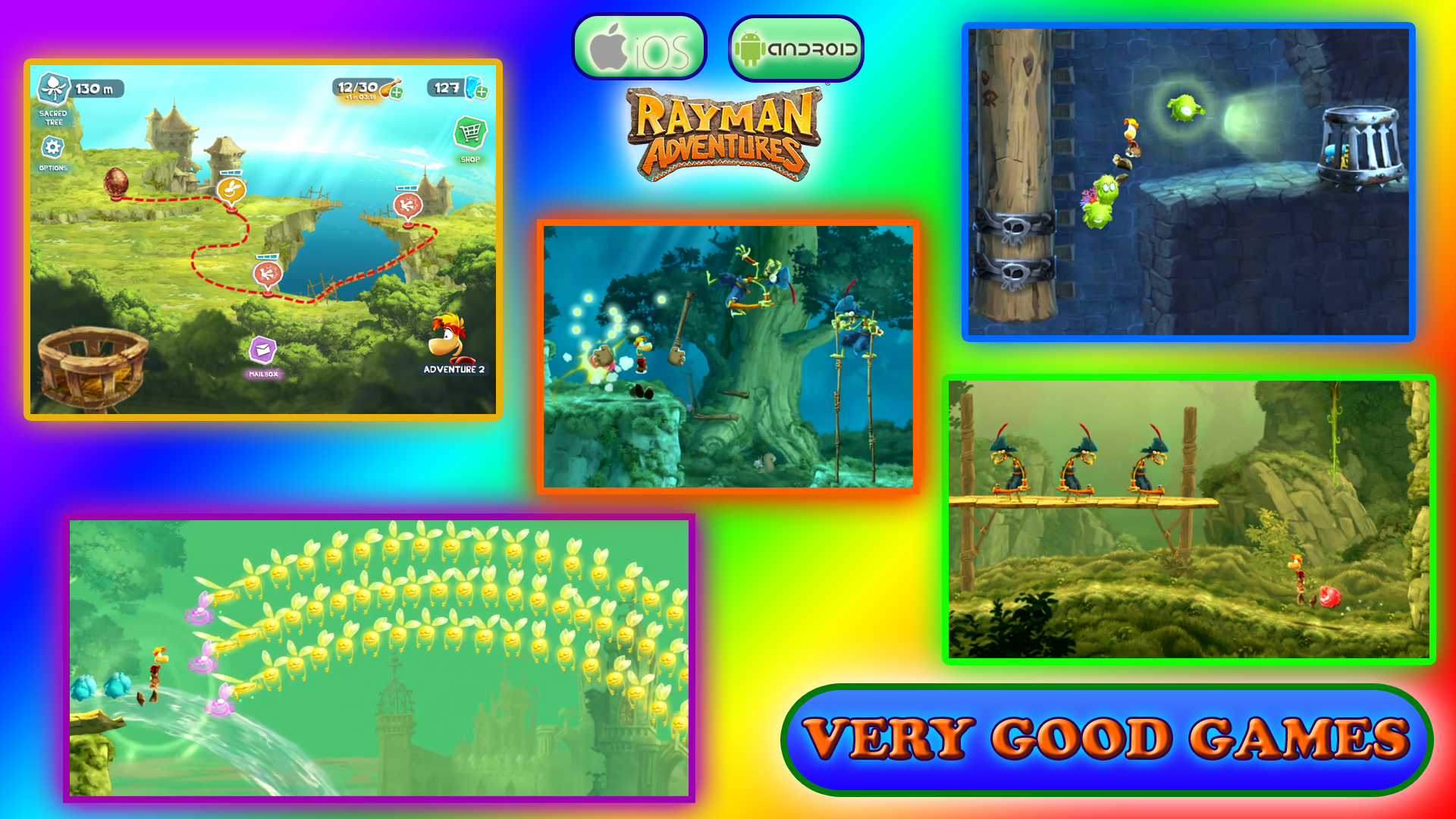 Rayman Adventures Available On iOS and Android