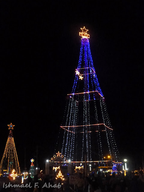 Giant Christmas trees in Kahayag Festival